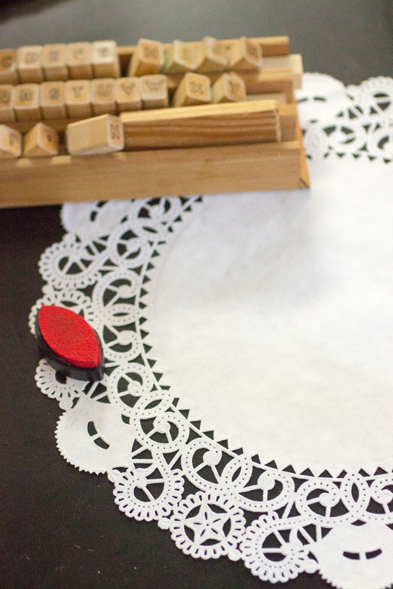 Last Minute Valentine's Idea DIY Valentine's Placemats Cheri Liefeld