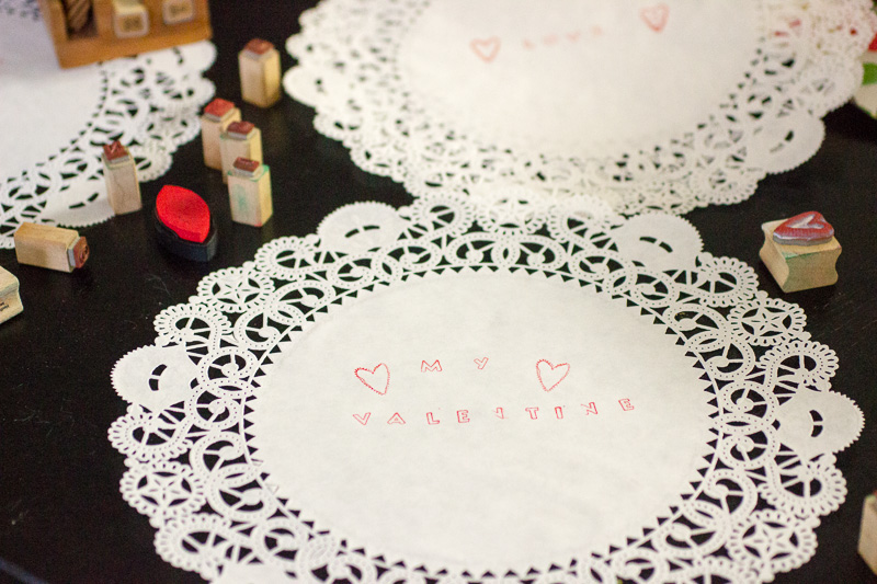 Last Minute Valentine’s Idea DIY Valentine’s Placemats Cheri Liefeld